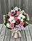 Букет цветов из: Альстромерии, Гвоздики, Розы и Хризантемы в Челюскинский