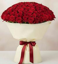 Букет 101 Красная роза Милано #REPLACE_PRED# Челюскинский