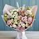 Букет цветов из: Альстромерии и Розы в Челюскинский