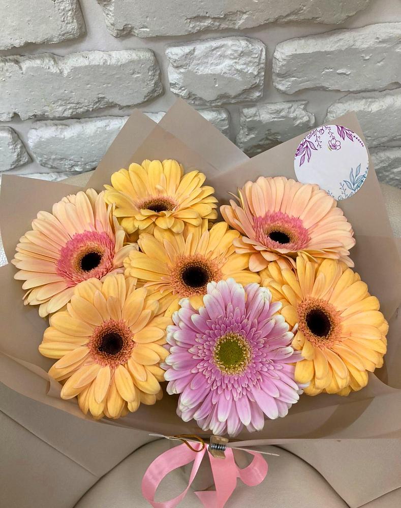 Букет цветов из: Герберы в Челюскинский