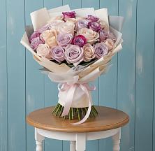 Букет цветов из:  Розы в Челюскинский