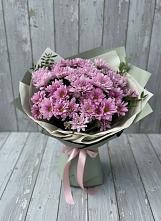 Букет цветов из:  Хризантемы в Челюскинский