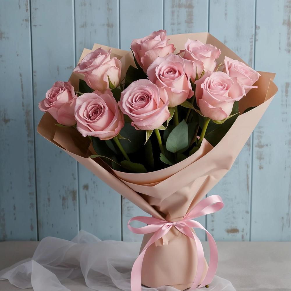 Букет цветов из: Розы в Челюскинский