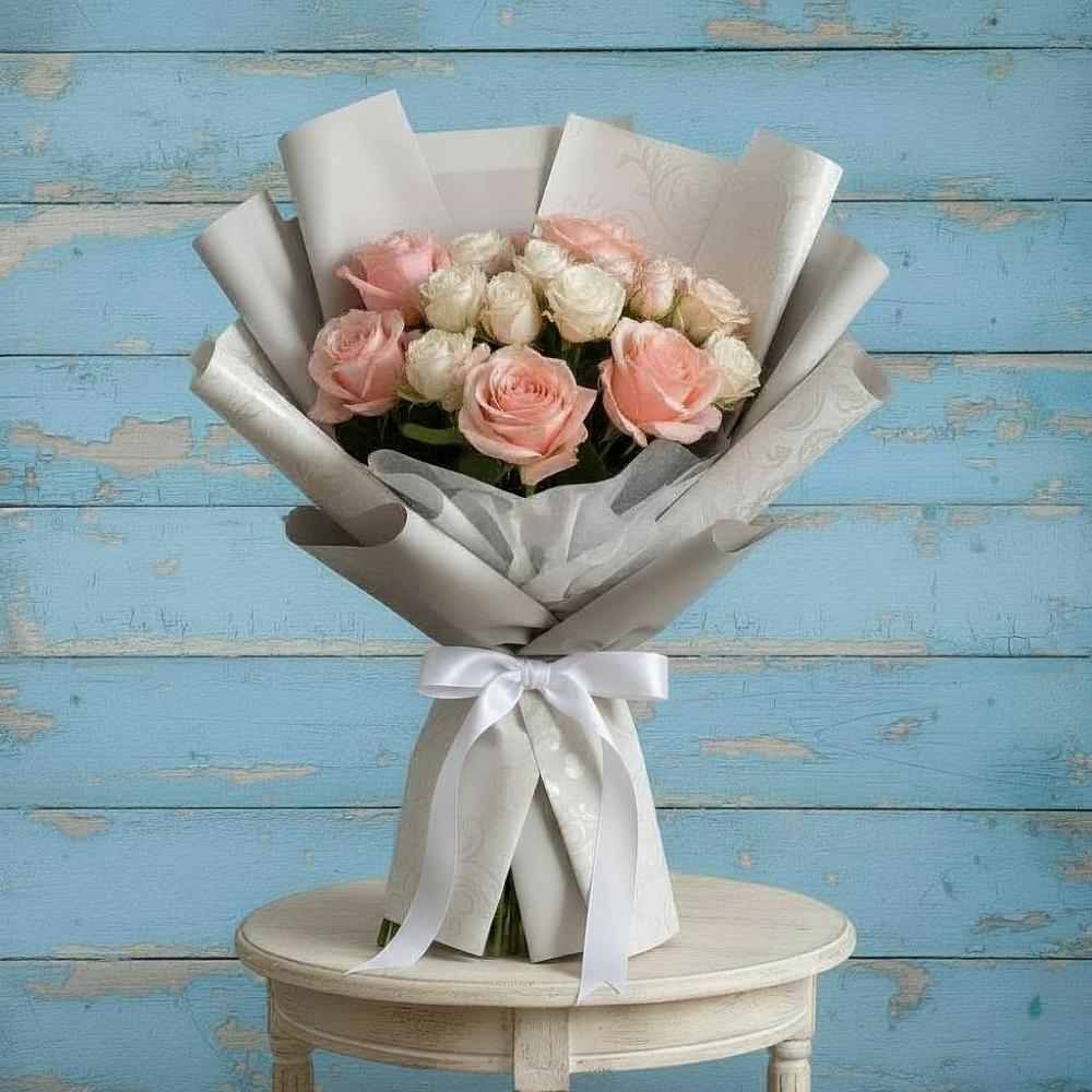 Букет цветов из: Розы в Челюскинский