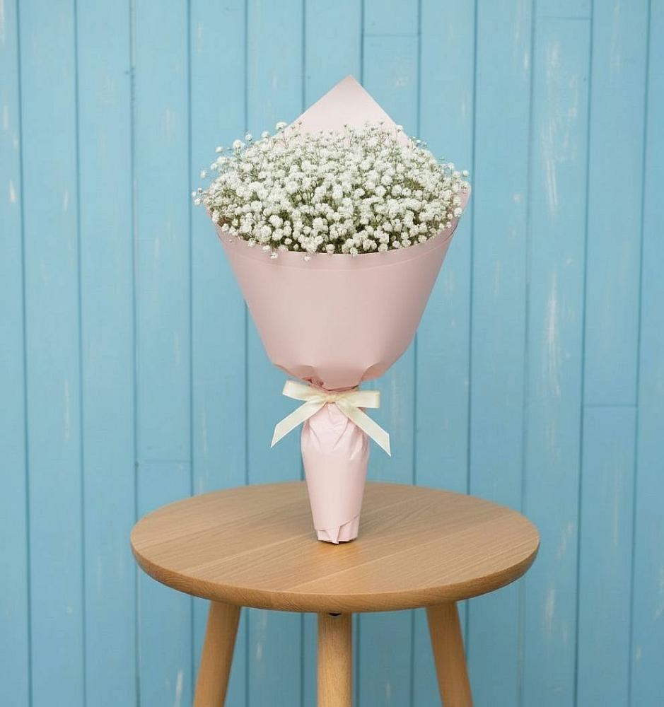 Букет цветов из: Гипсофила в Челюскинский