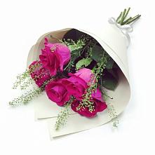 Букет цветов из:  Розы #REPLACE_PRED# Челюскинский