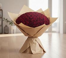 Букет 101 Красная роза в Челюскинский