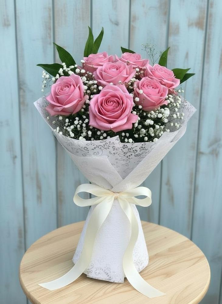 Букет цветов из: Розы в Челюскинский