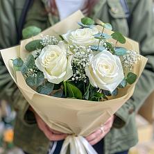 Букет Нежные грёзы в Челюскинский Букет цветов из: Розы в Челюскинский