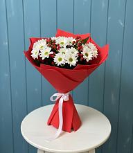 Букет цветов из:  Хризантемы в Челюскинский