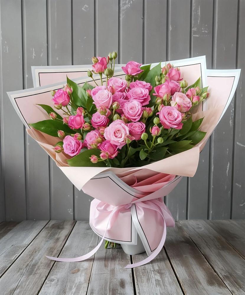 Букет Розовый кустик в Челюскинский