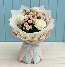 Букет цветов из:  Розы в Челюскинский