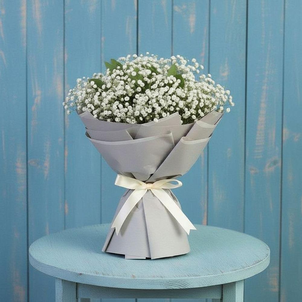 Букет цветов из: Гипсофила в Челюскинский