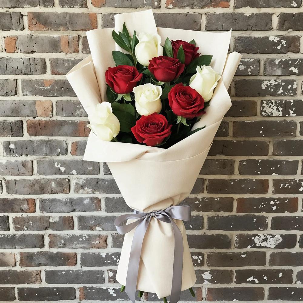 Букет цветов из: Розы в Челюскинский