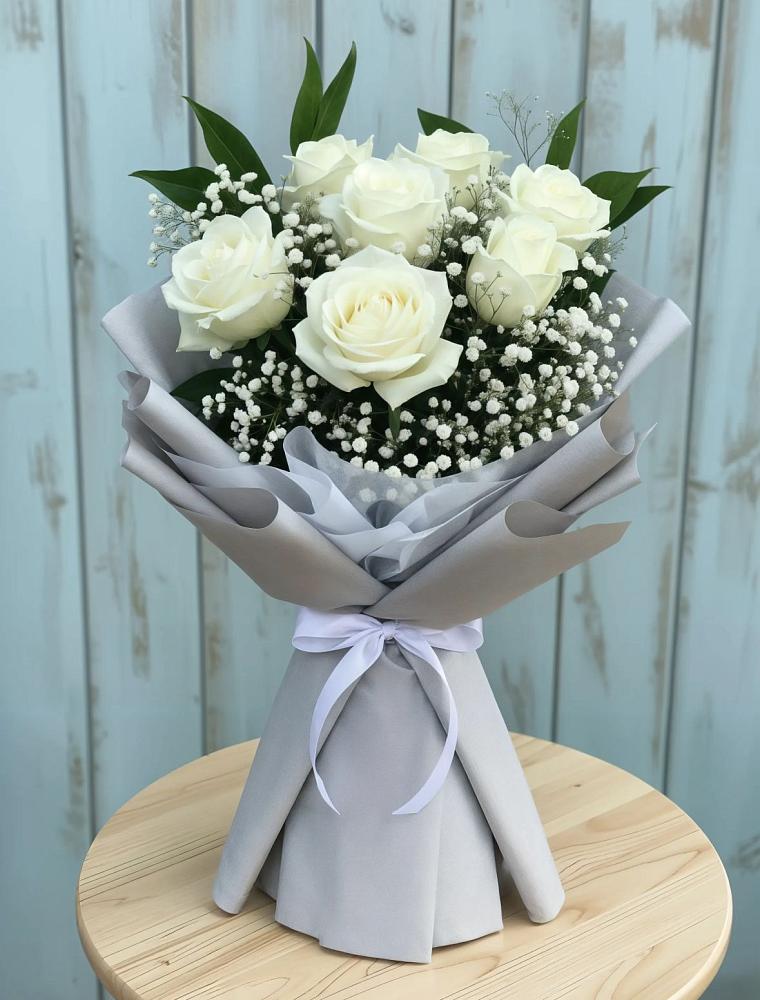 Букет цветов из: Розы в Челюскинский