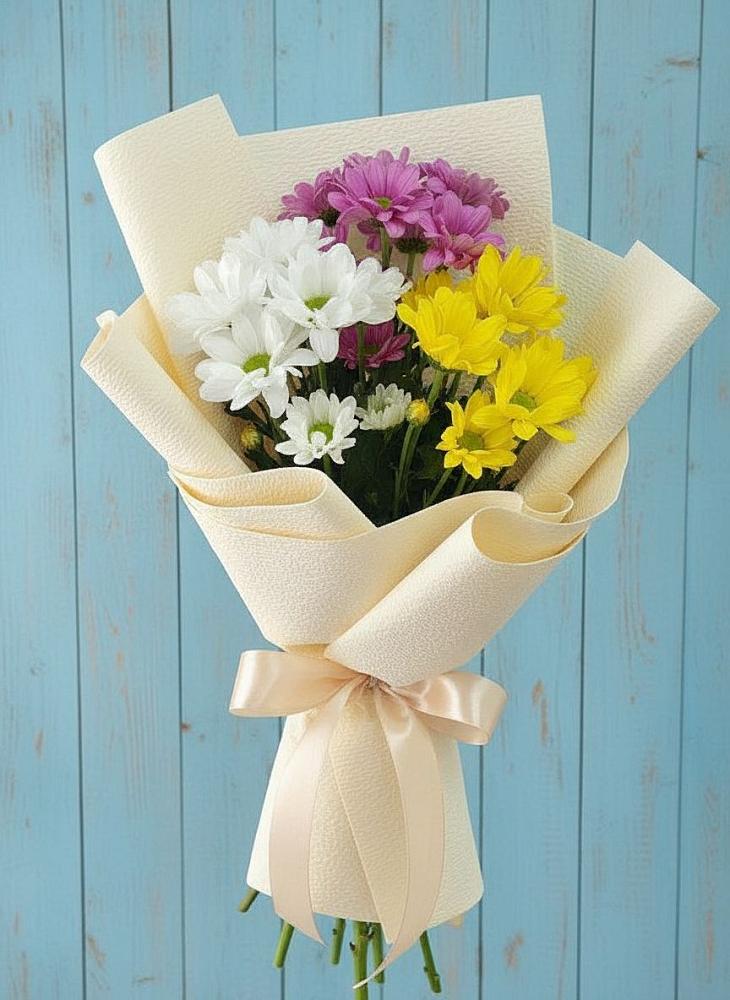Букет цветов из: Хризантемы в Челюскинский