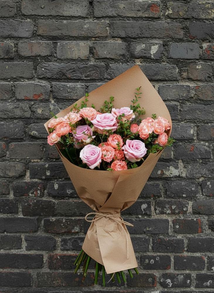 Букет цветов из: Розы в Челюскинский