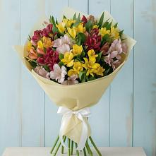 Букет цветов из:  Альстромерии в Челюскинский