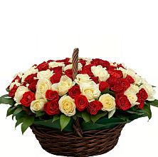 Премиум букет из: Розы в Челюскинский