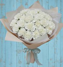 Букет цветов из:  Гвоздики в Челюскинский