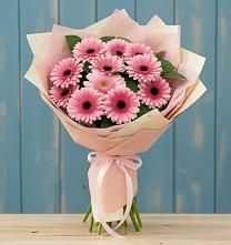 Букет цветов из:  Герберы в Челюскинский