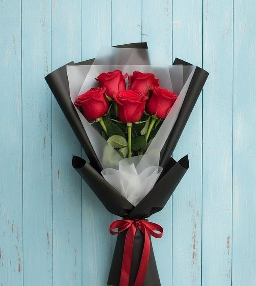 Букет цветов из: Розы в Челюскинский