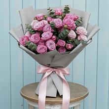 Букет цветов из:  Розы в Челюскинский